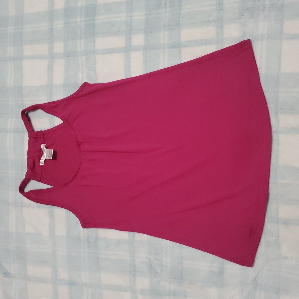 Charlotte Russe Fuchsia Tank Top
